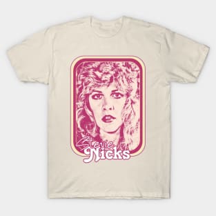 Stevie Nicks // Retro 70s Style Fan Design T-Shirt